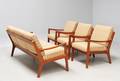 Ole Wanscher 1903-1985. Sofagruppe i teak, model 166 4
