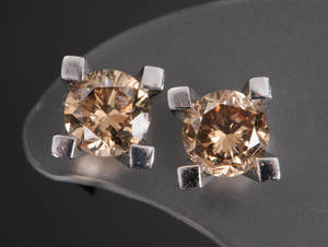 Brillantørestikker - ca. 1.50 ct. 2 Denne auktion er annulleret - se nu vare 1939159