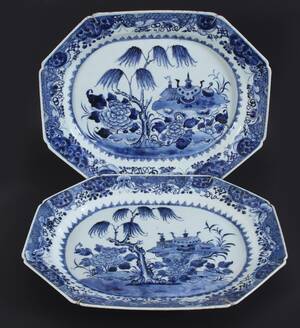 Stekfat 2st, Kina, Qianlong, 1700-tal