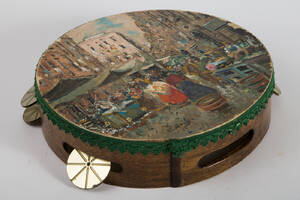 Tamburin, Italien, 1950er Jahre