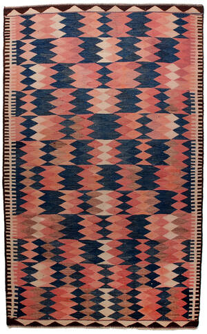 Handknuten persisk matta, Harsin-Kelim 275 x 170 cm