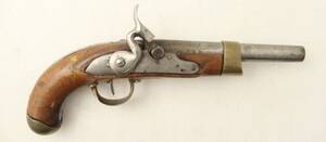 Slaglåspistol, 1800-tal