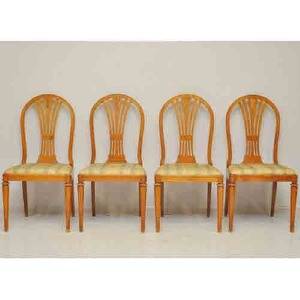 STOLAR, 4 st, gustaviansk stil