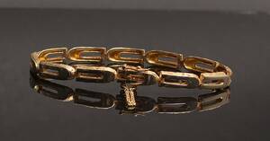 Lapponia armlænke af 14 kt. guld 