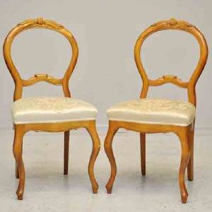 STOLAR, 1 par, rokokostil