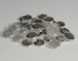 H. C. Andersen. Medaljer, 200 års jubilæum, sterling sølv 33