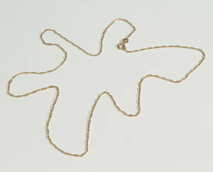 Italiensk halskæde, 14 kt guld