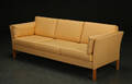 Erik Jørgensen. Tre-pers. sofa, uld