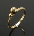 Aagaard Kranz  Ziegler, ring af 14 kt. guld