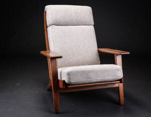 Hans J. Wegner. Lænestol, model GE-290a Denne vare er sat til omsalg under nyt varenummer 4054731