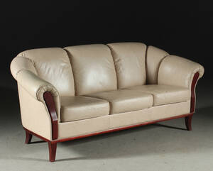 Soffa, skinn