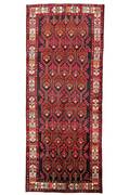 Persisk Hamadan tæppe, 400x165 cm.