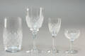 Samling krystalglas med slibninger 39 Denne vare er sat til omsalg under nyt varenummer 4054037