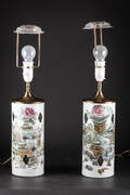Par kinesiske bordlamper af porcelæn 2 Denne vare er sat til omsalg under nyt varenummer 4264160