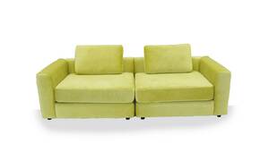 COUZ 169. Modulsofa bestående af 2 moduler, betrukket med Heritage stof. Designet af COUZ DESIGN TEAM