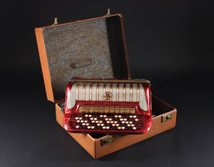 Hohner harmonika med transportkasse