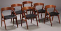 Dansk møbelproducent. Spisestole, teaktræ 6