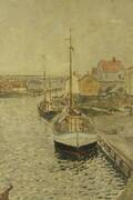 Oljemålning, Einar Palme f. 1901