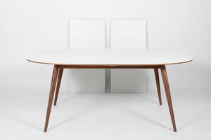 Bruunmunch, spisebord med to tillægsplader, model PLAYdinner 3