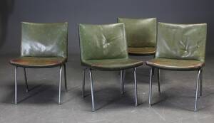 Hans Jørgen Wegner. Sæt på fire lufthavnsstole 4 Denne vare er sat til omsalg under nyt varenummer 4873173