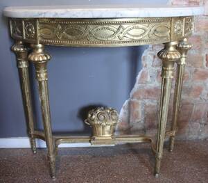 Konsolbord, Gustavianskt