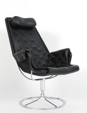 Bruno Mathsson, Jetson lænestol med læder