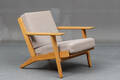 Hans J. Wegner, hvilestol af eg model GE-290