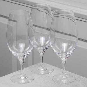 ERIKA LAGERBIELKE, 3 ölglas, Orrefors