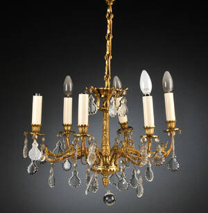 Prismelysekrone, 1900-tallet