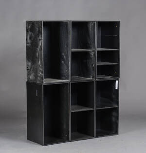 Peter J. Lassen. Seks Montana reolmoduler. 6 