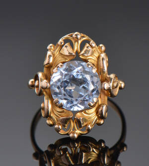 Vintage ring af 14 kt. guld Denne vare er sat til omsalg under nyt varenummer 4628503