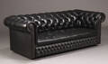 Chesterfield tre-pers. sofa