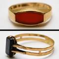 RINGAR, 2 st, 18K