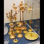 PARTI LJUSSTAKAR, mässing