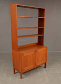 Bokhylla, teak, 1960-tal