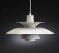 Poul Henningsen. PH5 pendel, hvid