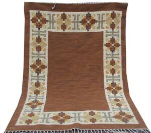 Röllakanmatta, monogramsignerad FF