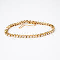 Armband 14 k guld diamanter