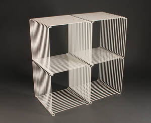 Verner Panton Wire Cube i farven SNOW 4