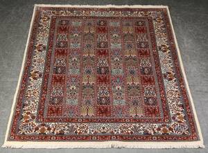 Persisk Moud tæppe, 222x175 cm.