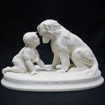 FIGURIN, parian, Gustafsberg