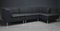 DAMM MODULSOFA betrukket med slidstærkt Antracit møbelstof Denne vare er sat til omsalg under nyt varenummer 4960094