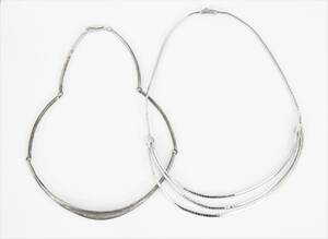 Halsband i silver 2st