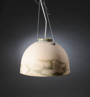 Københavnerlampe. Pendel, 1970erne, konverteret til 230V 