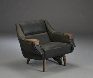 Lænestol med negle af palisander