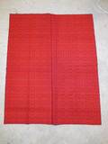 RÖD ALLMOGEDUK176 X 141 CM