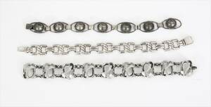 Armband i silver 3st