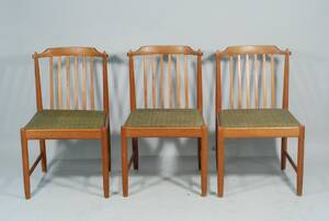 STOLAR, 3 ST, 1960-TAL, TEAK