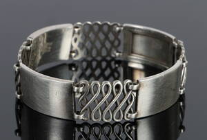 Georg Jensen armlænke, sterling nr. 62