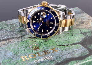 Rolex. Herrearmbåndsur, model Submariner i guldstål  Denne vare er sat til omsalg under nyt varenummer 4059845
